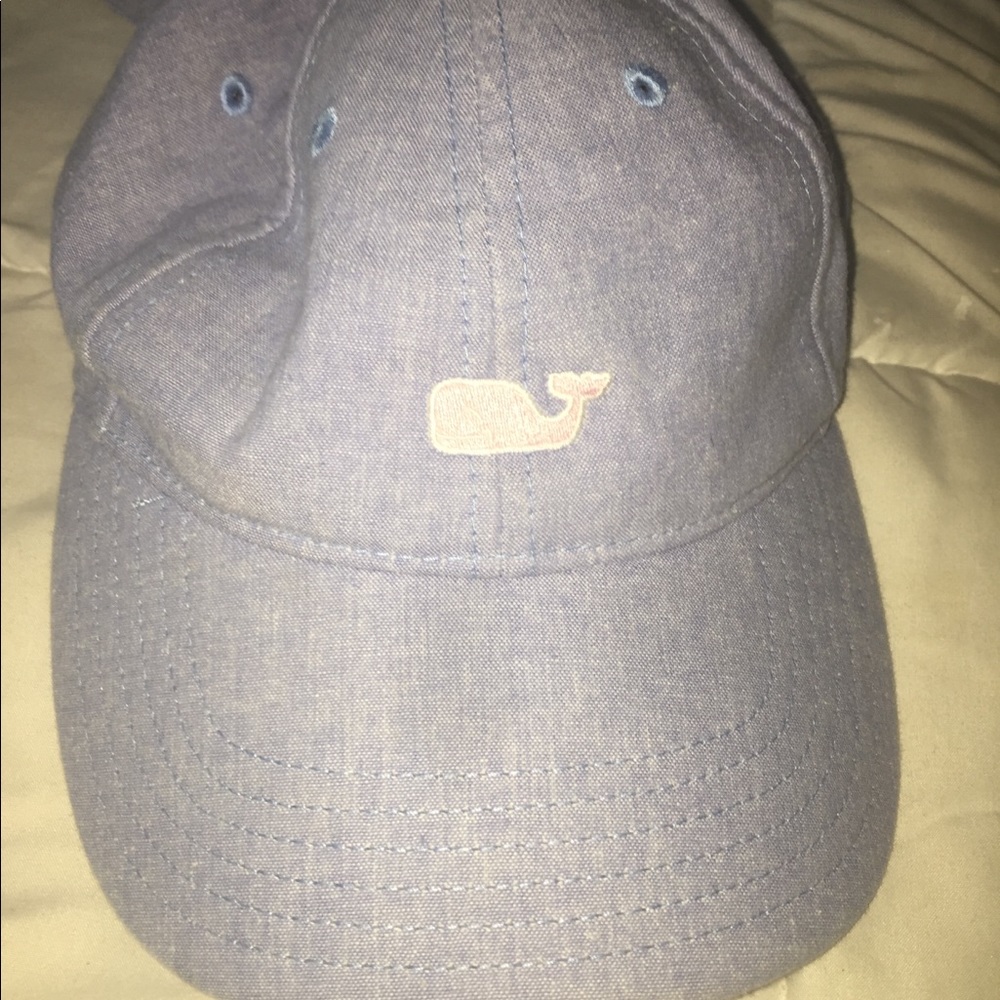 baby blue never worn vineyard vines cap : hat